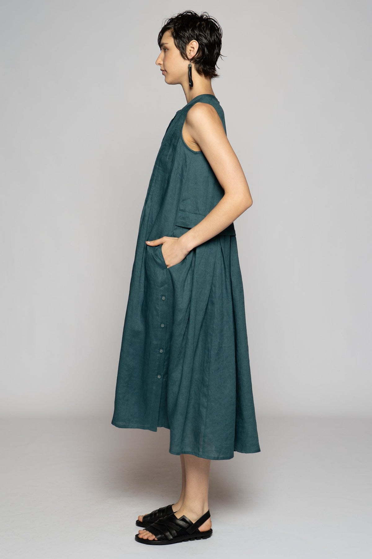 Halo Pin Dress Jade