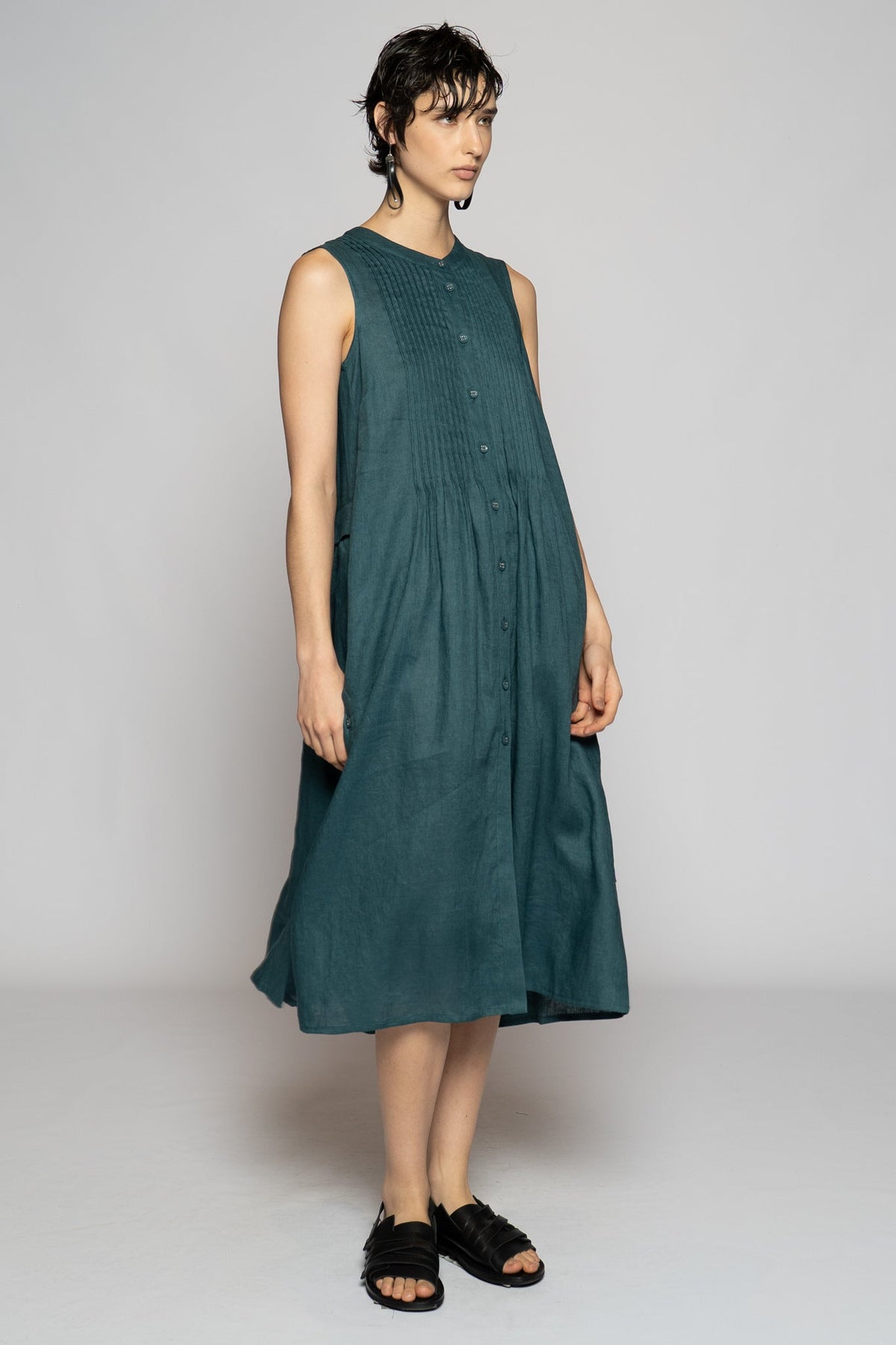 Halo Pin Dress Jade