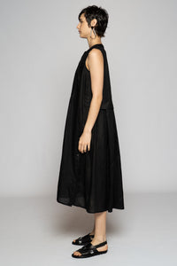 Halo Pin Dress Black