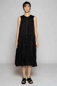Halo Pin Dress Black