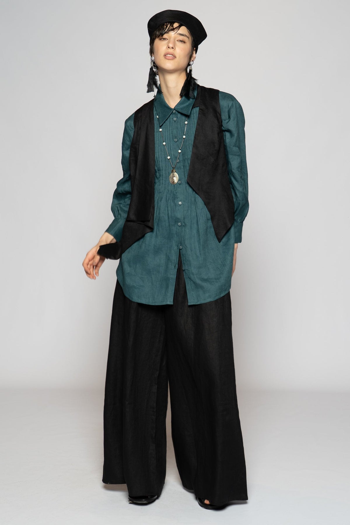 Halo Pin Shirt Jade