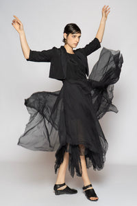 Spike Dress Black