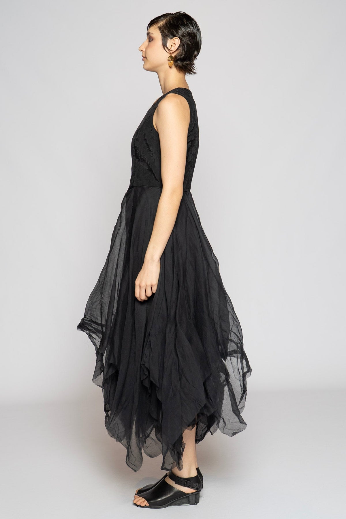 Spike Dress Black