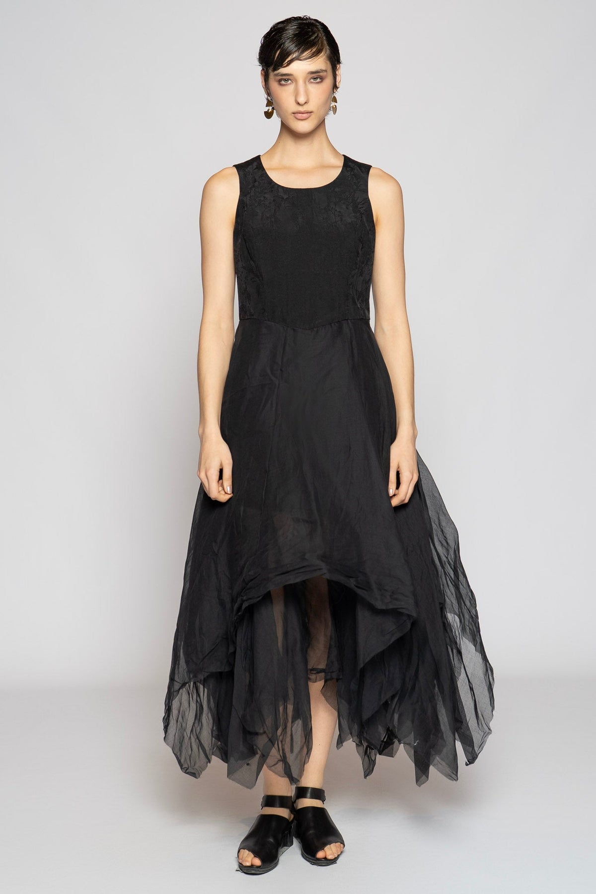 Spike Dress Black