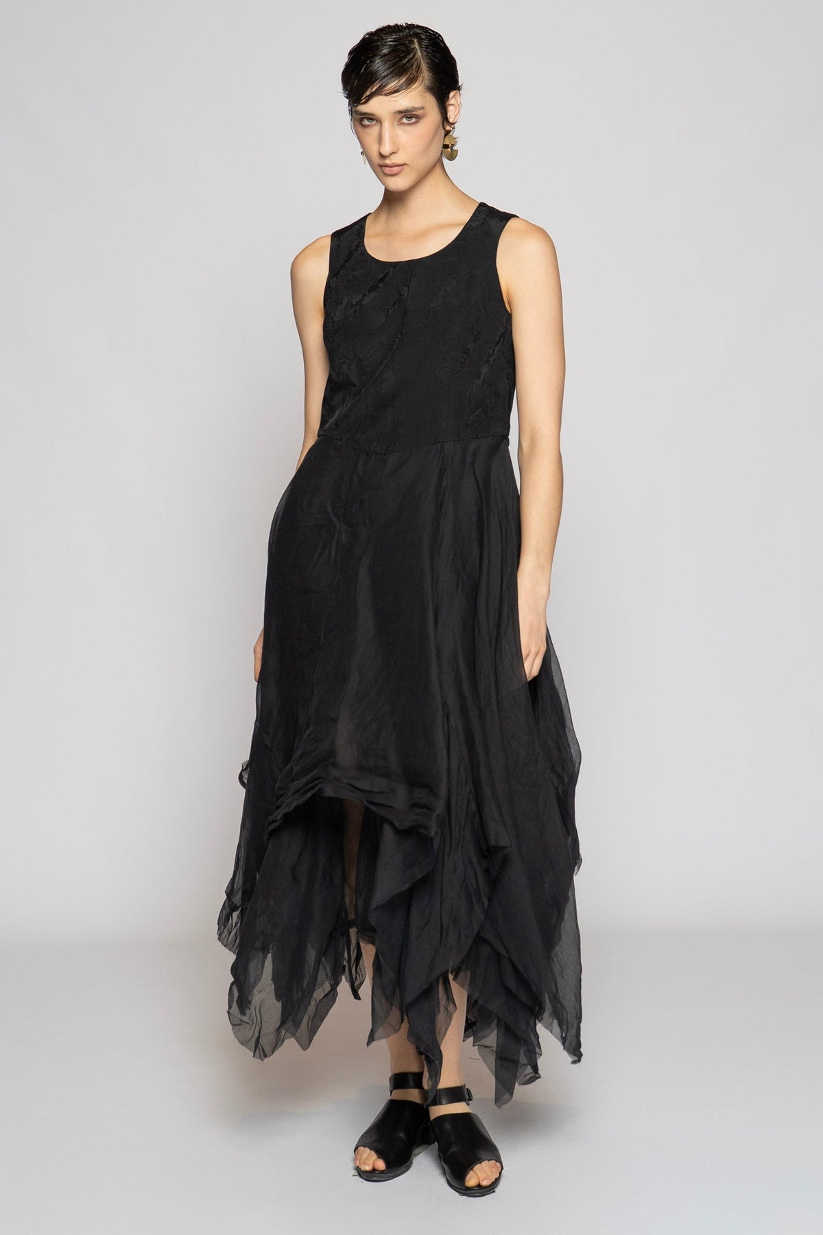 Spike Dress Black