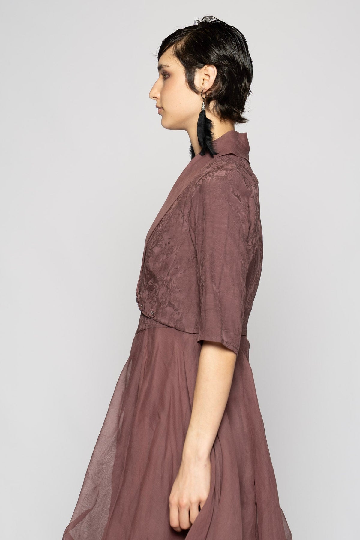 Spike Bolero Mauve