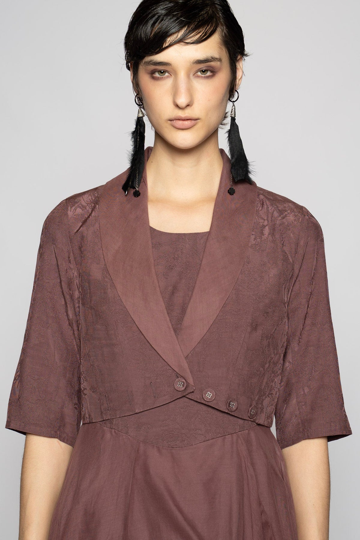Spike Bolero Mauve