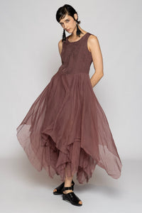 Spike Dress Mauve