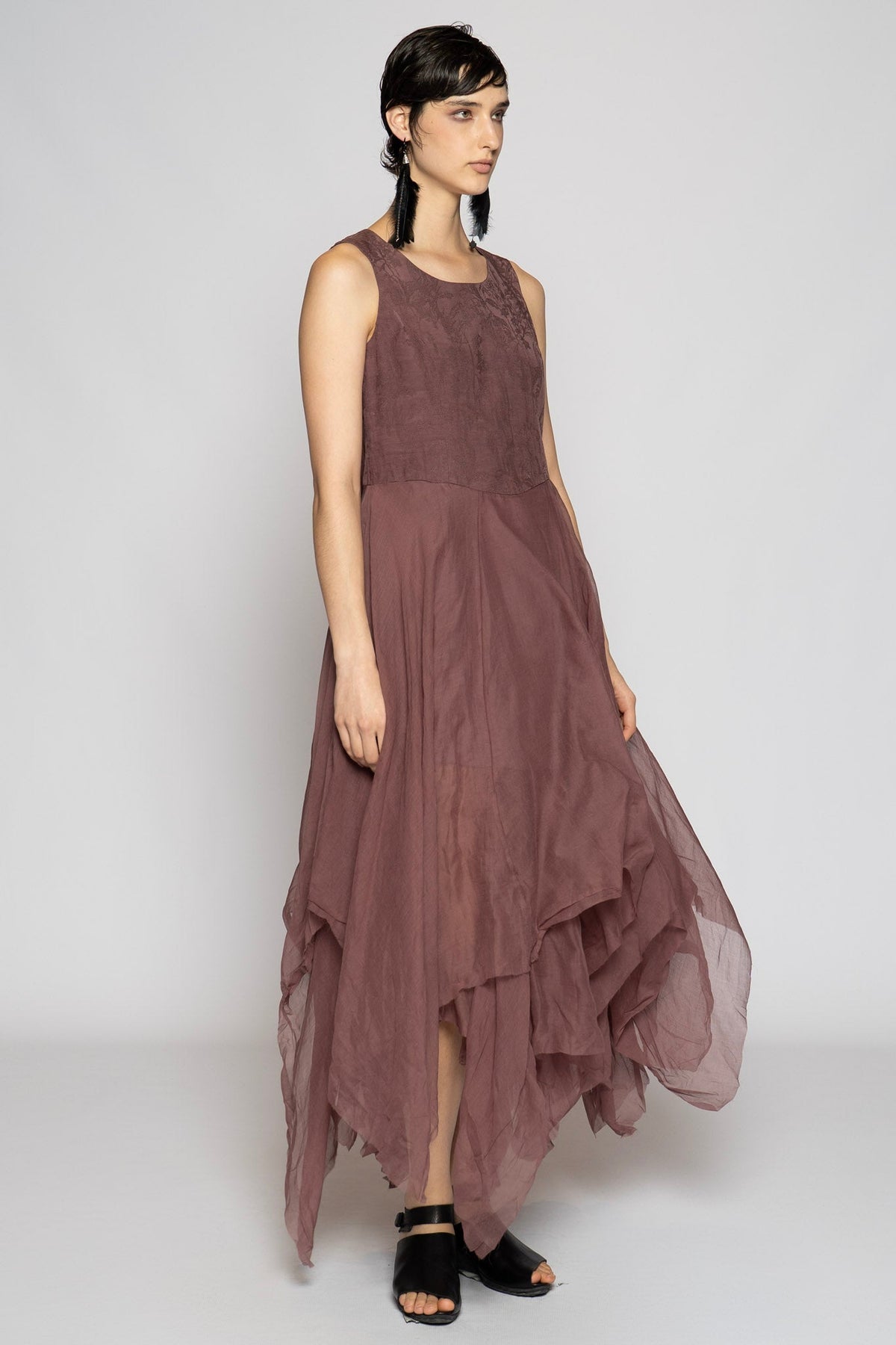 Spike Dress Mauve