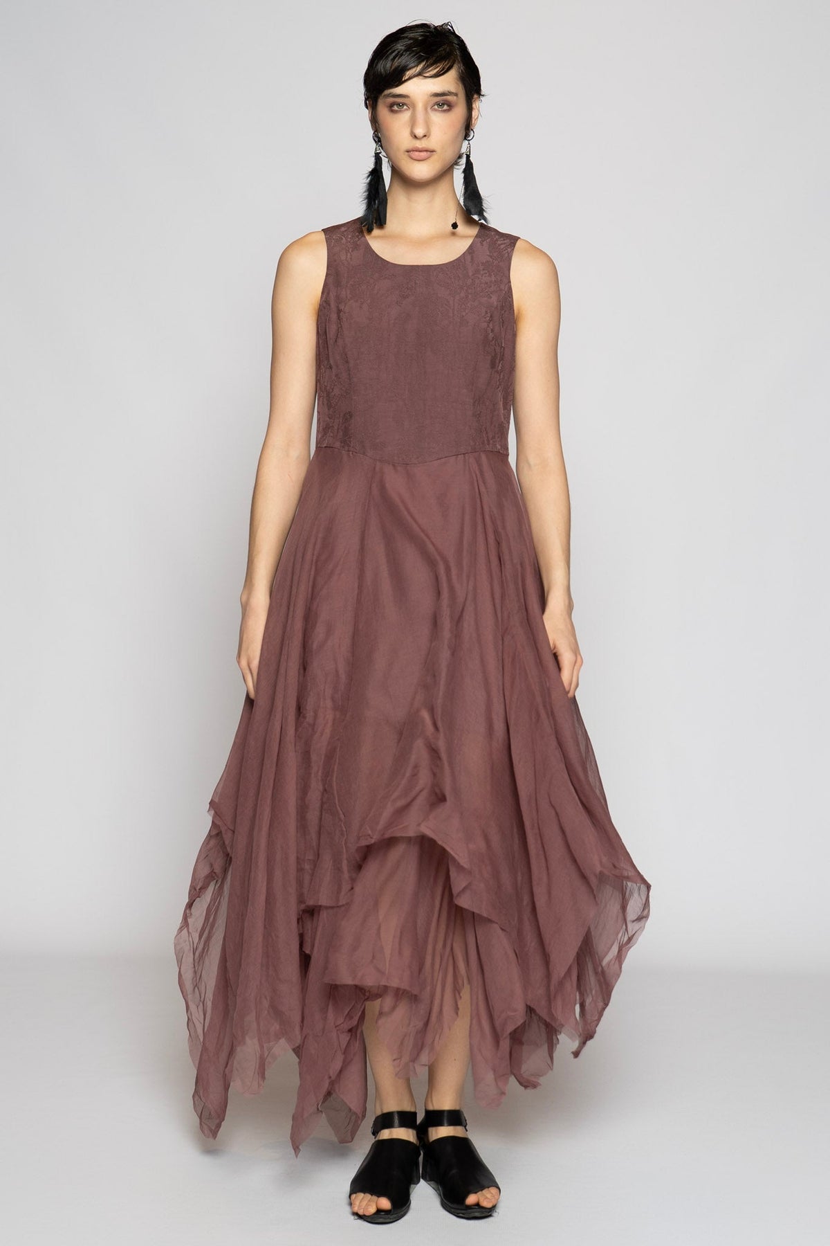 Spike Dress Mauve