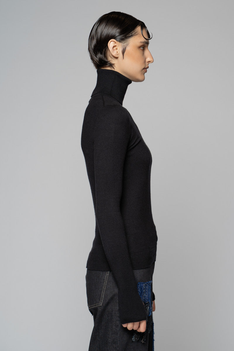 Sayuri High Neck Black