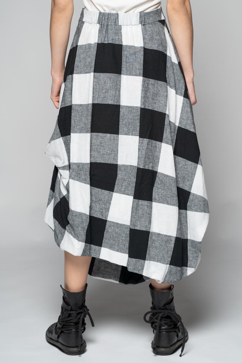 Okina Black Skirt