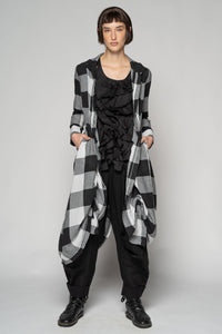 Oki Black Gather Dress