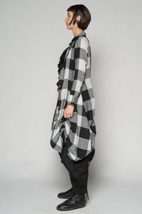 Oki Black Gather Dress