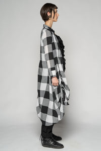 Oki Black Gather Dress
