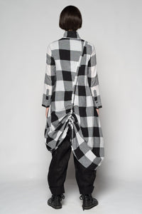 Oki Black Gather Dress
