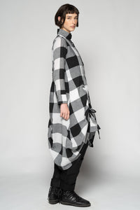 Oki Black Gather Dress