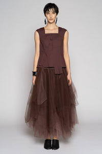 Axis Tulle Skirt Mauve