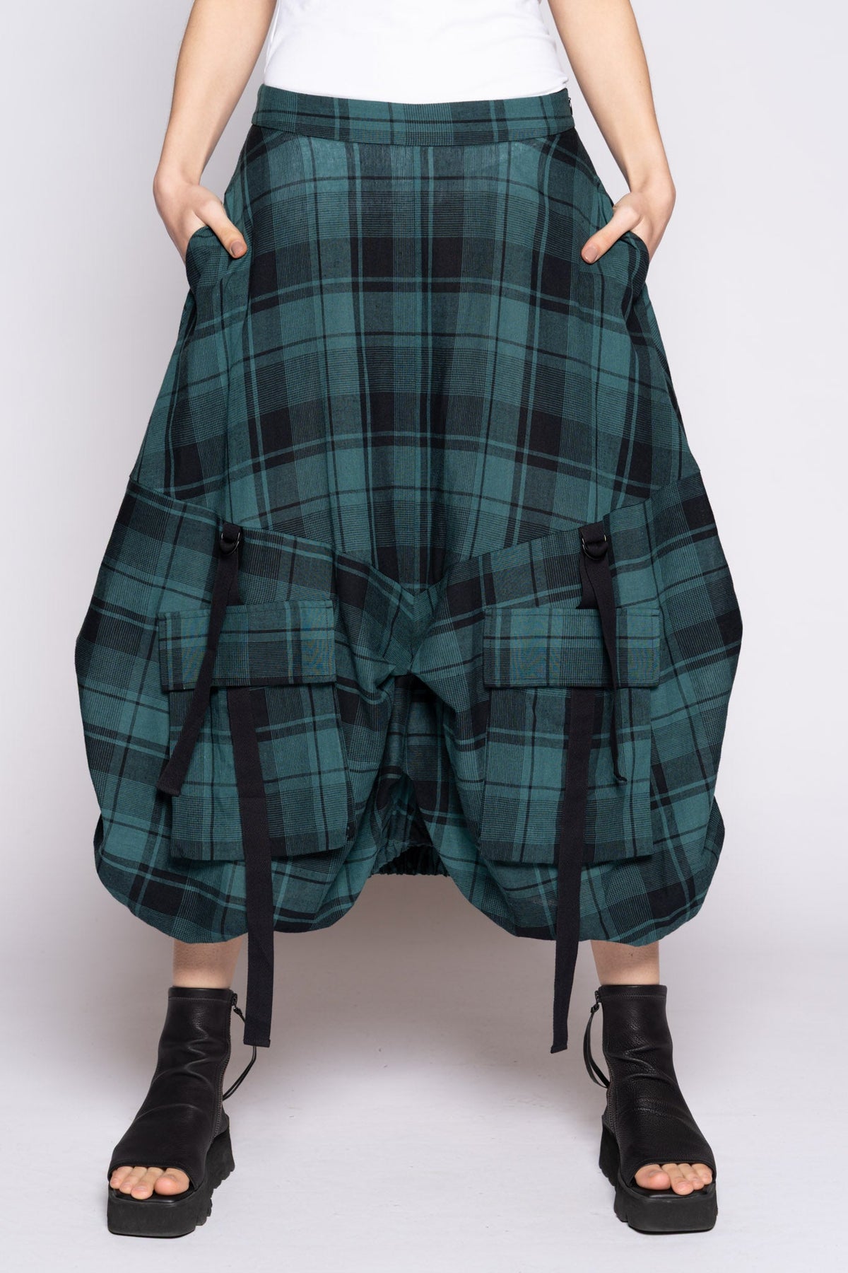 Arya Tuck Skirt Jade