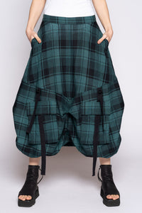 Arya Tuck Skirt Jade