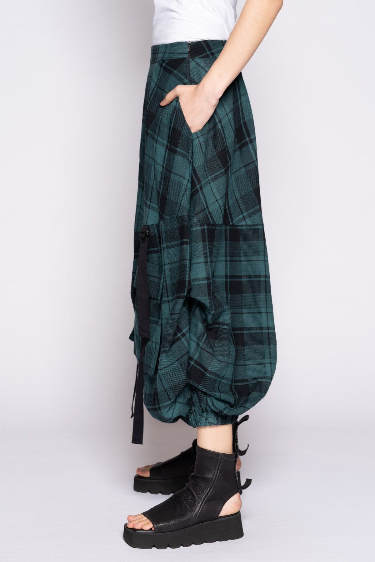 Arya Tuck Skirt Jade