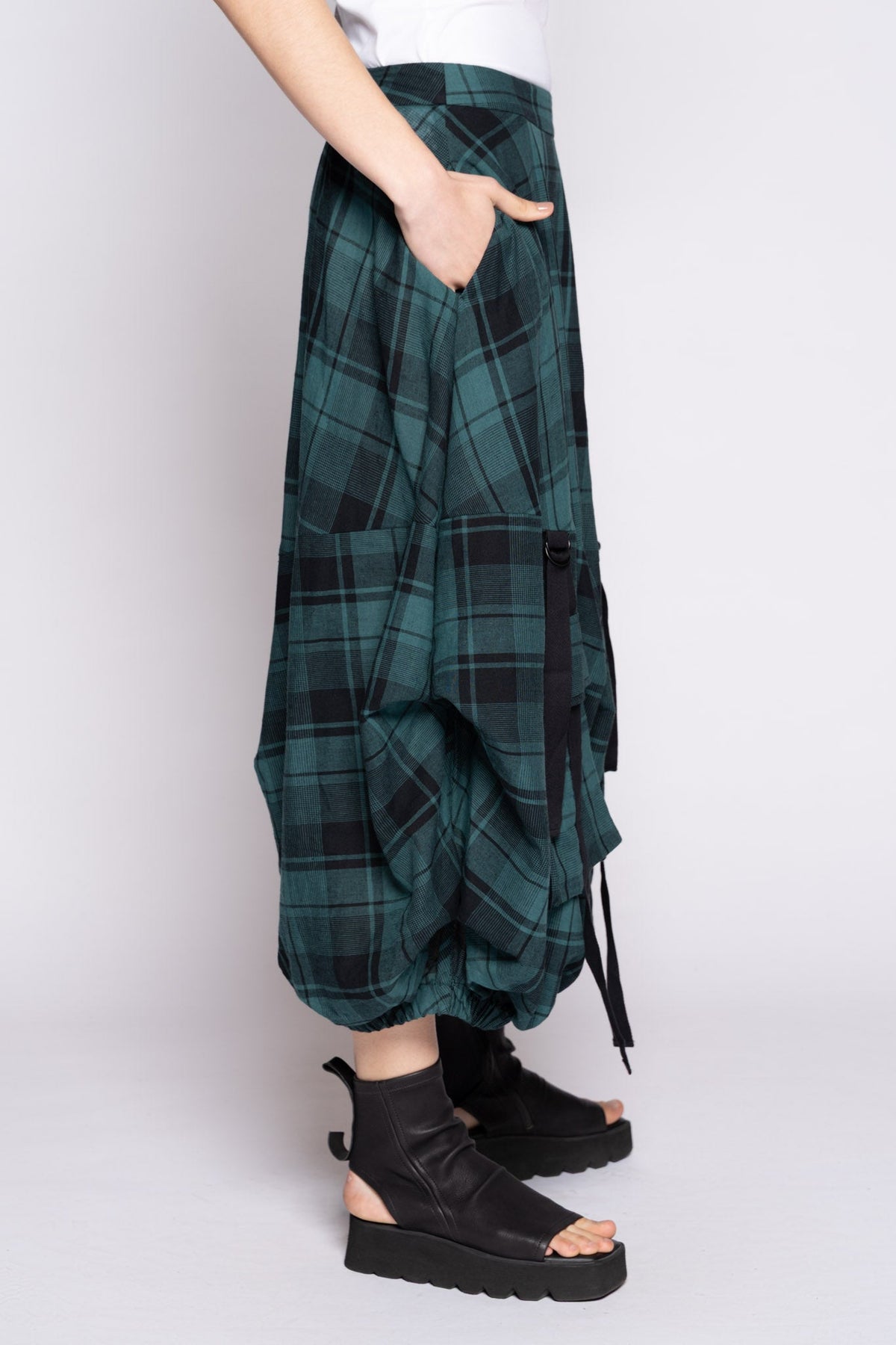 Arya Tuck Skirt Jade