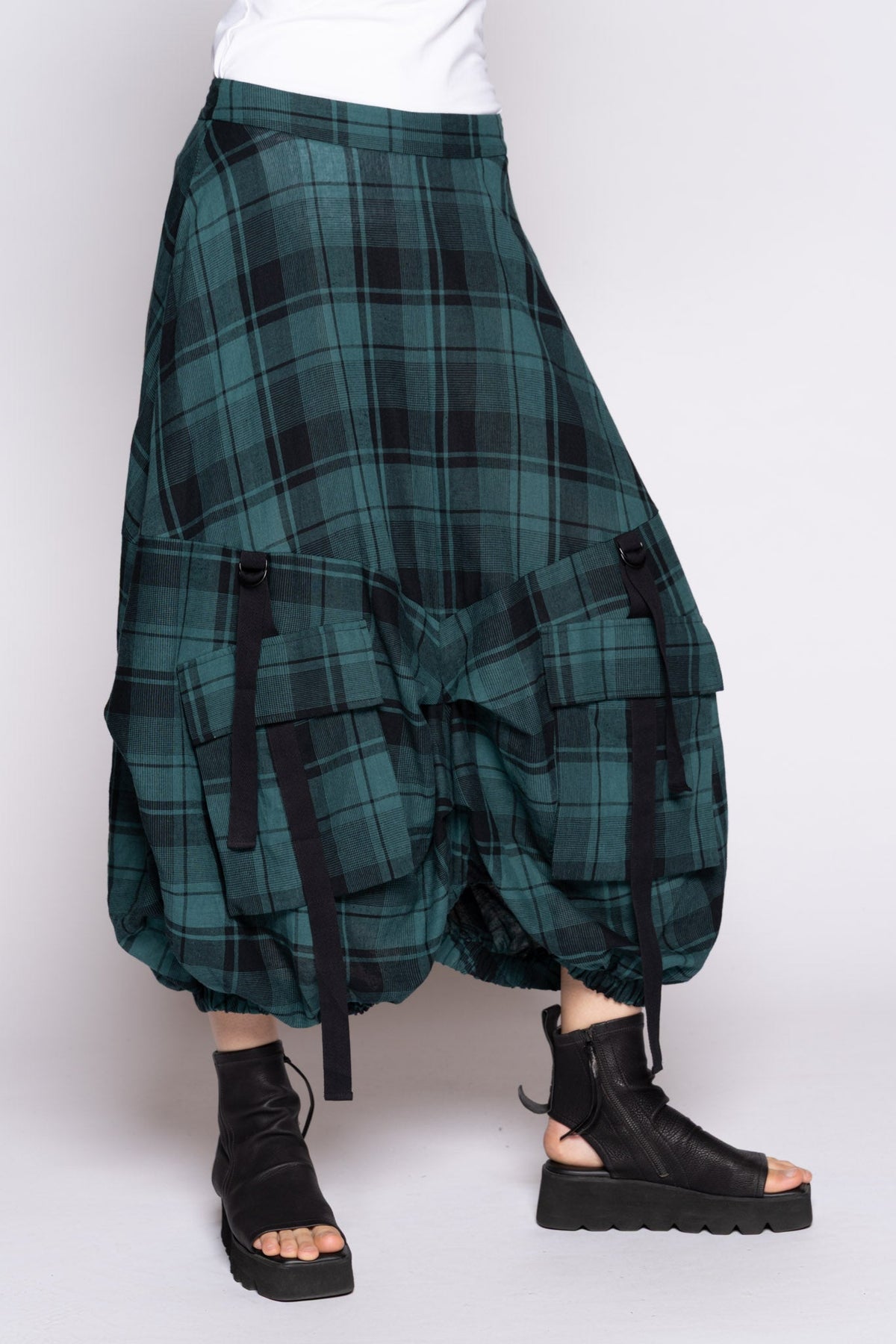 Arya Tuck Skirt Jade
