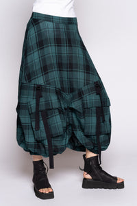 Arya Tuck Skirt Jade