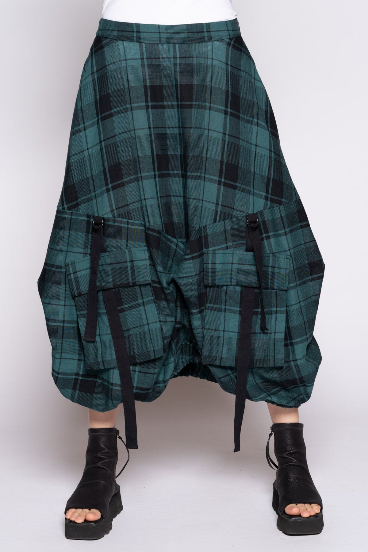 Arya Tuck Skirt Jade