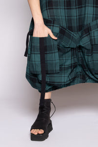 Arya Tuck Skirt Jade