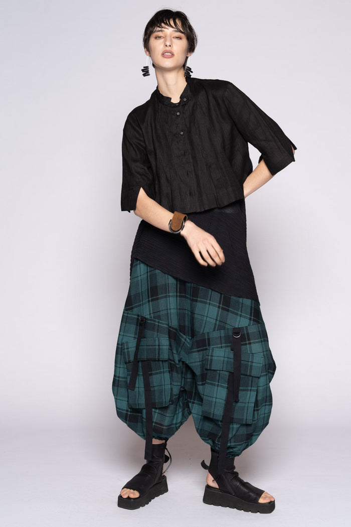 Arya Tuck Skirt Jade