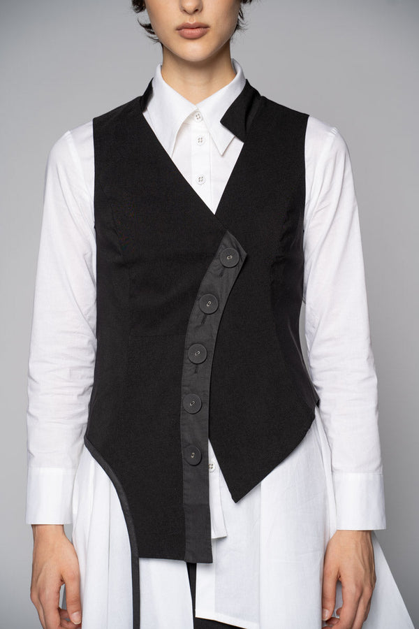 Sia Vest Black