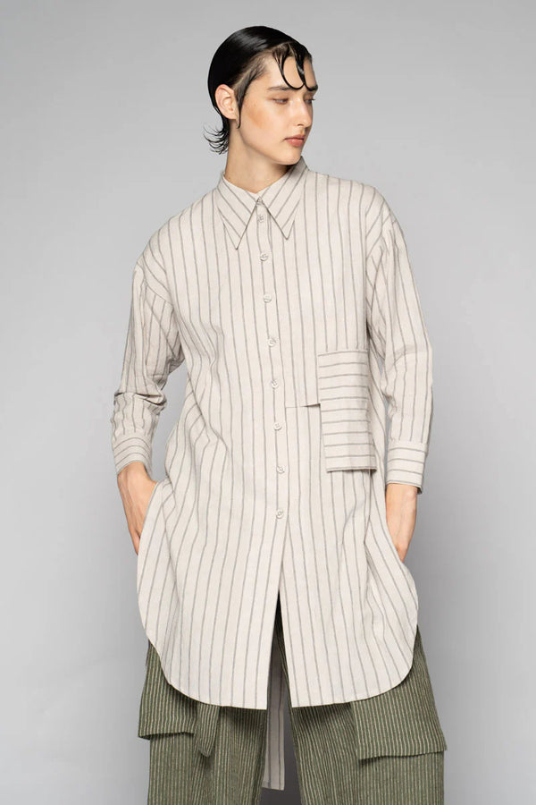 Komichi Natural Long Shirt