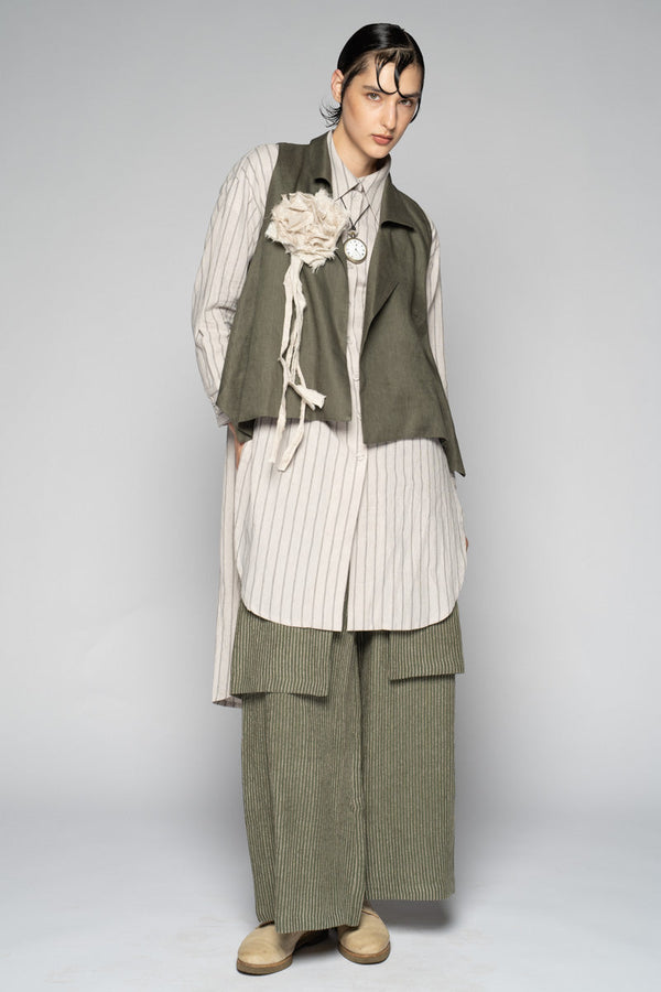 Komichi Natural Long Shirt