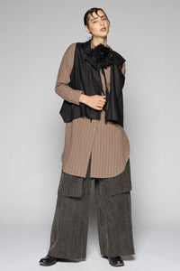 Ember Black Apron Pant