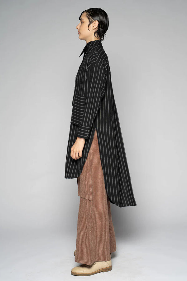 Komichi Black Long Shirt