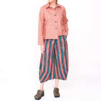 Nova Orange Stripe Pant