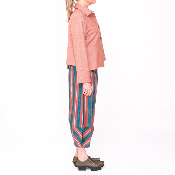 Nova Orange Stripe Pant