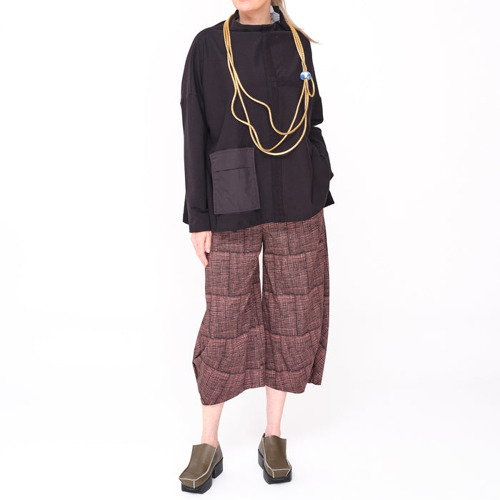 Nova Orange Grid Pant
