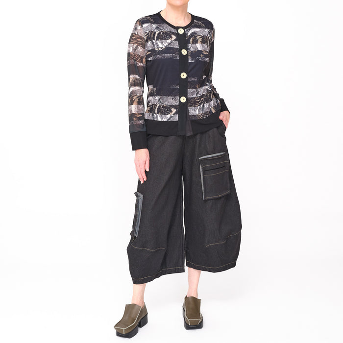 Button Cardi Koi