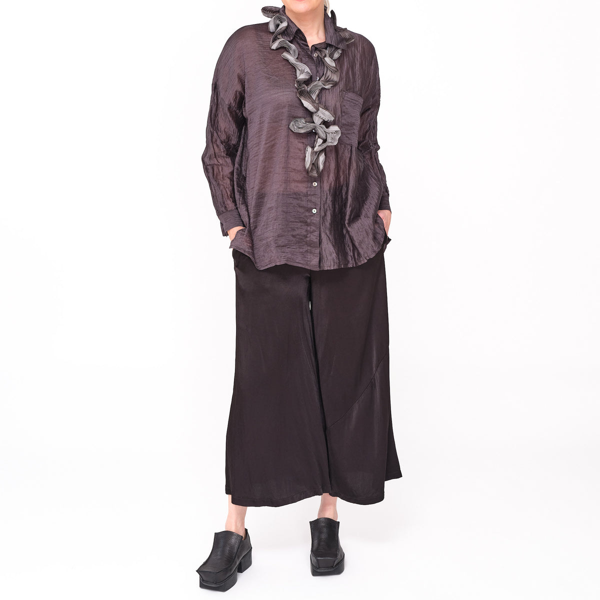 Palazzo Black Pant