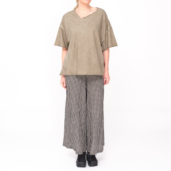 3924 Doca Harbour Khaki Top