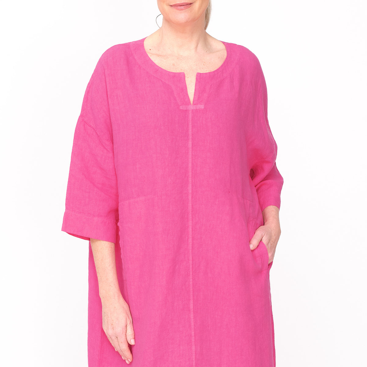 261105 Dora Dress Fuchsia