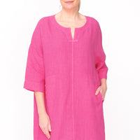 261105 Dora Dress Fuchsia