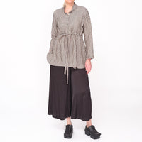 Juniper Ivory Black Shirt