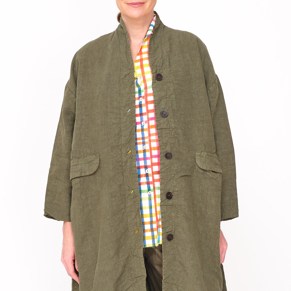 261121 Corinne Coat Military