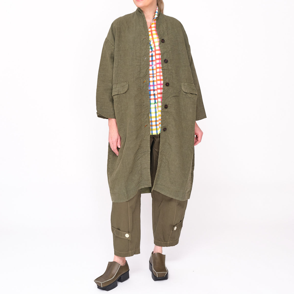 261121 Corinne Coat Military
