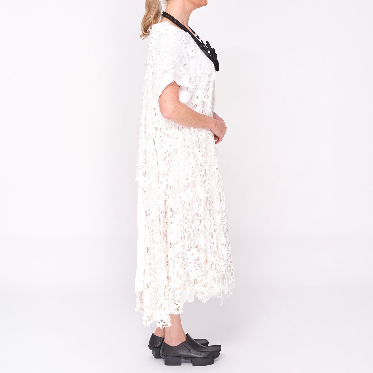 2090909 Dress Seafoam Fog Lace