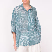 3600404 Grass Print Shirt