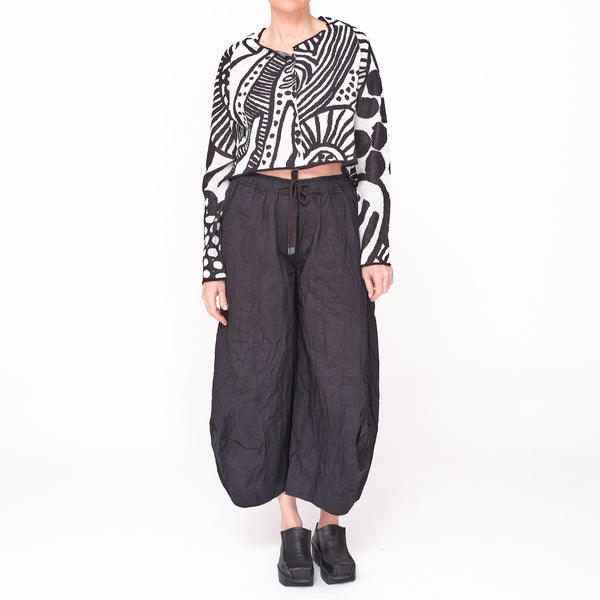3417103 Graphic Swing Cardigan
